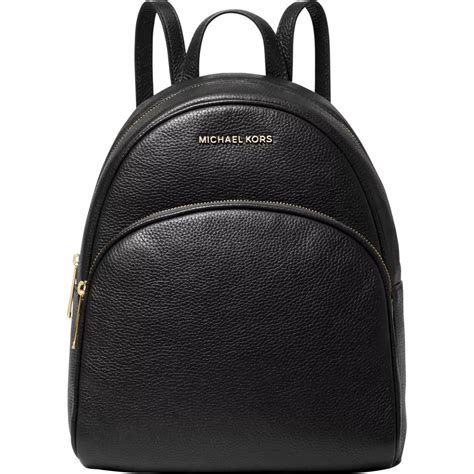 michael michael kors abbey medium leather backpack|michael kors abbey backpack.